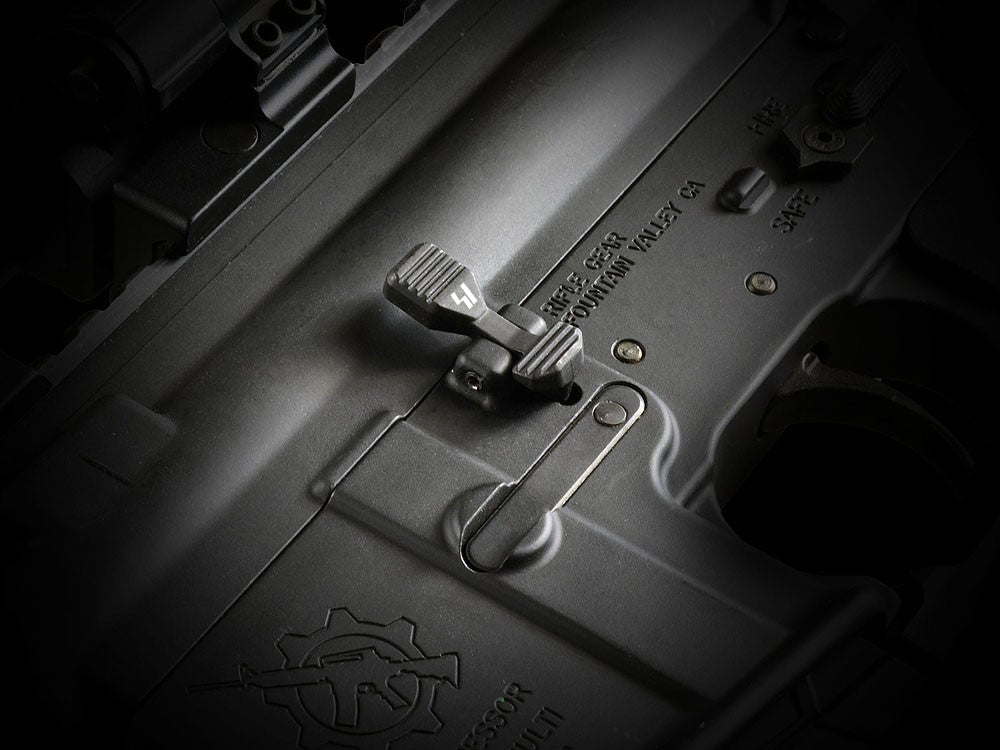 Strike Industries Enhanced Bolt Catch for AR GBB Rifle