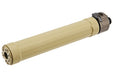 5KU Ryder9 Suppressor w/ Muzzle for CYMA MP5 AEG SMG Rifle Airsoft Gun (TAN)