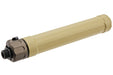 5KU Ryder9 Suppressor w/ Muzzle for CYMA MP5 AEG SMG Rifle Airsoft Gun (TAN)
