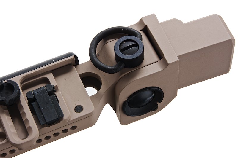 5KU PT-5 Side Folding Stock For GHK AKM GBB Airsoft Guns (TAN)