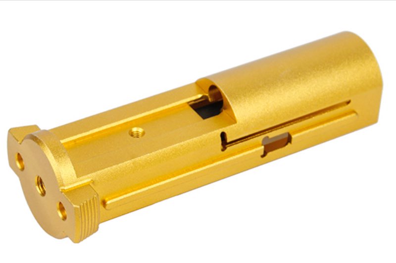 5KU CNC Aluminum Lightweight Blowback Unit For Action Army AAP 01 GBB Pistol Airsoft Guns (Gold)