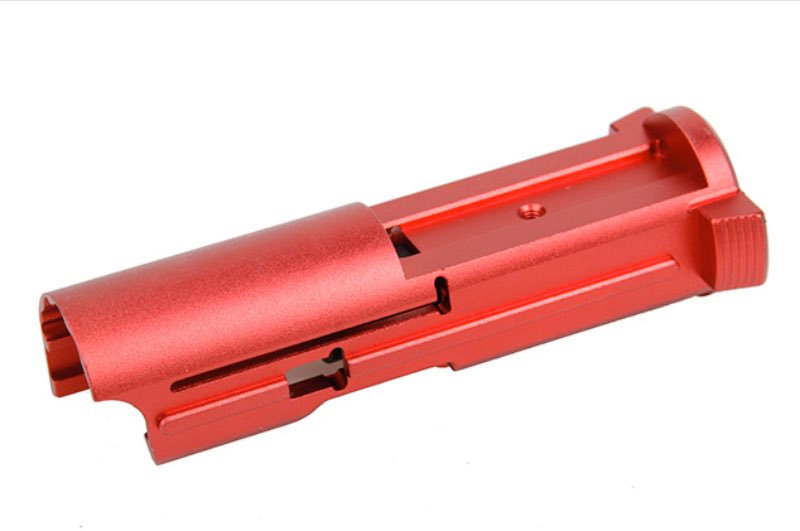 5KU CNC Aluminum Lightweight Blowback Unit For Action Army AAP 01 GBB Pistol Airsoft Guns (Red)