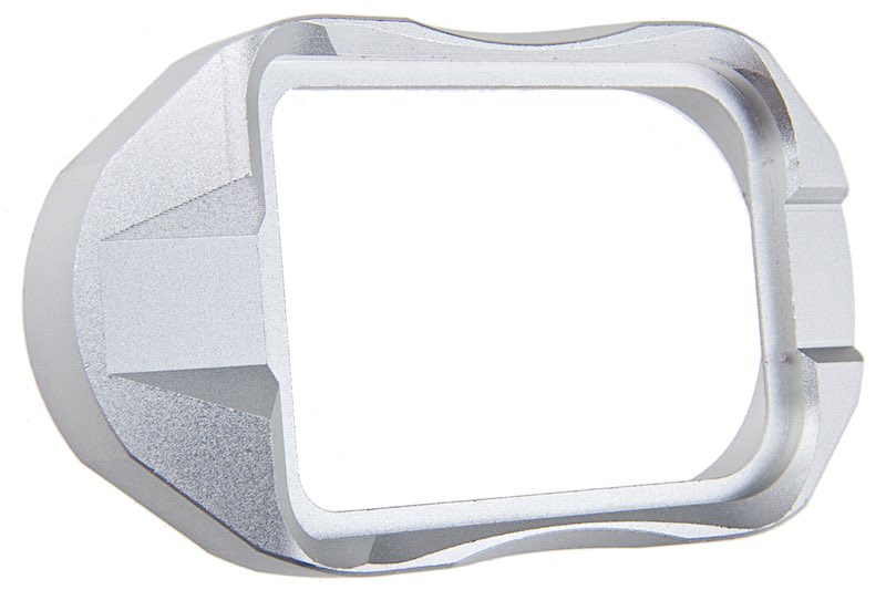 5KU CNC Metal Type 2 Magwell For Action Army AAP01 GBB (Silver)
