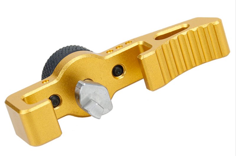 5KU Selector Switch Charge Handle For Action Army AAP 01 GBB Airsoft Guns (Type 2/ Gold)