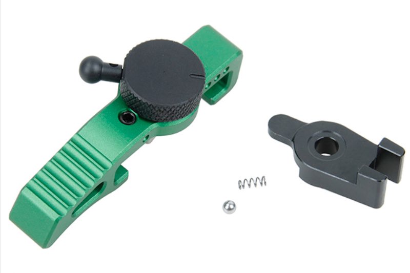 5KU Selector Switch Charge Handle For Action Army AAP 01 GBB Airsoft Guns (Type 2/ Green)