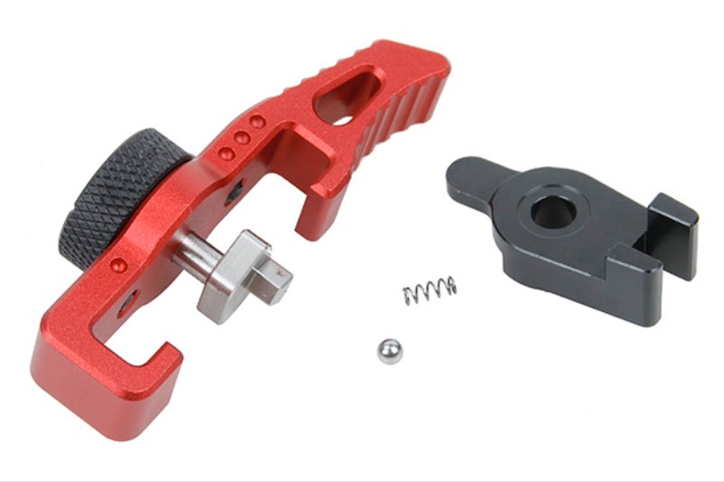 5KU Selector Switch Charge Handle For Action Army AAP 01 GBB Airsoft Guns (Type 2/ Red)