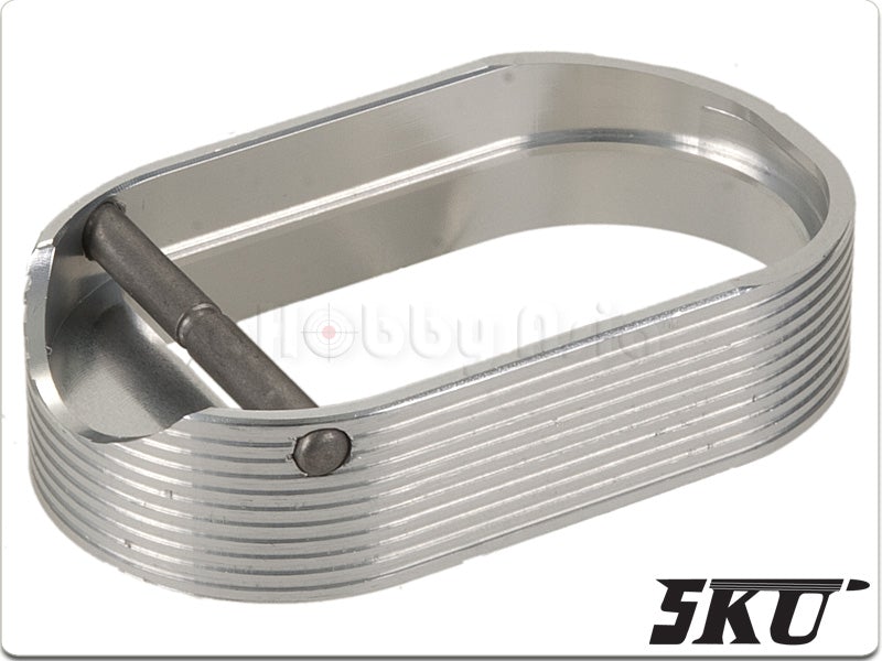 5KU Hot Shot Style Magwell for Marui Hi-Capa (Silver)