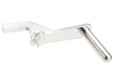 5KU Stainless Steel Extended Slide Stop for Marui Hi Capa GBB (Type 2/ Silver)