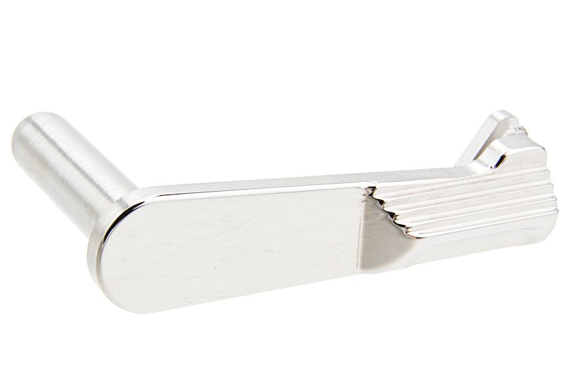 5KU Stainless Steel Slide Stop for Marui Hi Capa GBB (Type 4/ Silver)