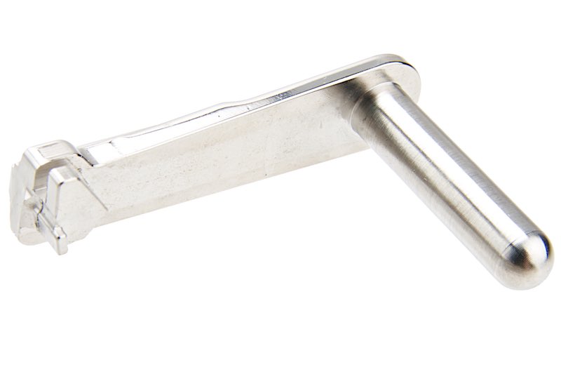 5KU Stainless Steel Slide Stop for Marui Hi Capa GBB (Type 5/ Silver)