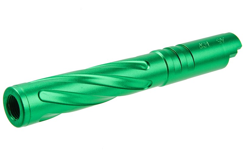 5KU Aluminum Tornado Outer Barrel For Marui Hi Capa 5.1 GBB (Gloss Green)