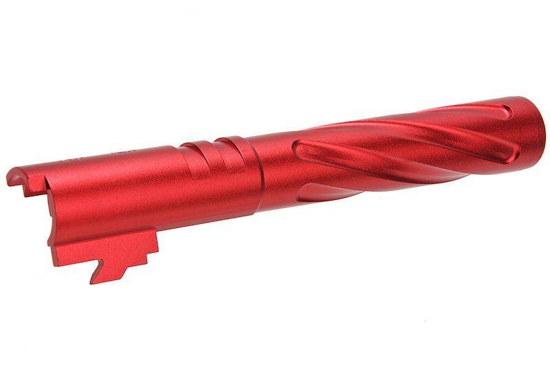 5KU Aluminum Tornado Outer Barrel For Marui Hi Capa 5.1 GBB (Gloss Red)