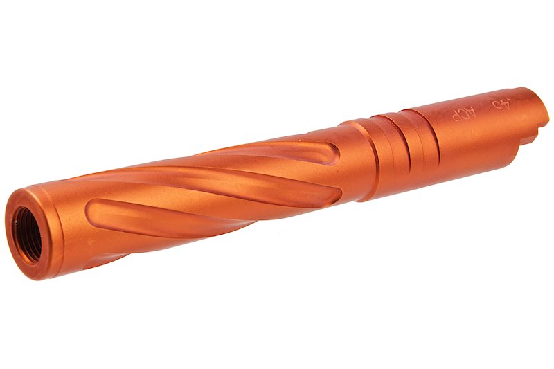 5KU Aluminum Tornado Outer Barrel For Marui Hi Capa 5.1 GBB (Orange)