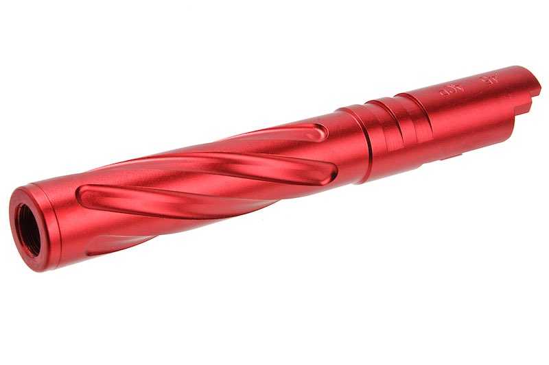 5KU Aluminum Tornado Outer Barrel For Marui Hi Capa 5.1 GBB (Red)