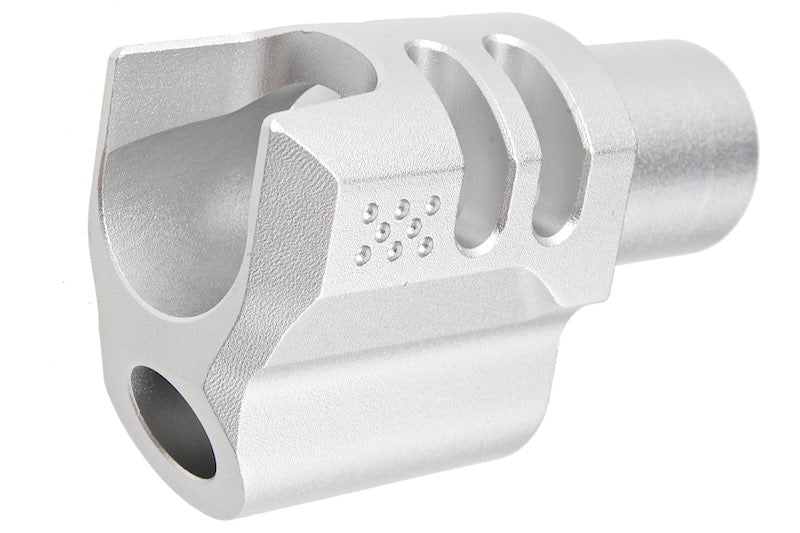 5KU Type 6 Compensator For Marui 1911 GBB Airsoft (Silver)