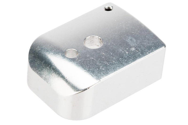 5KU Metal Magazine Base for Marui Hi-Capa (Type 3, Silver)