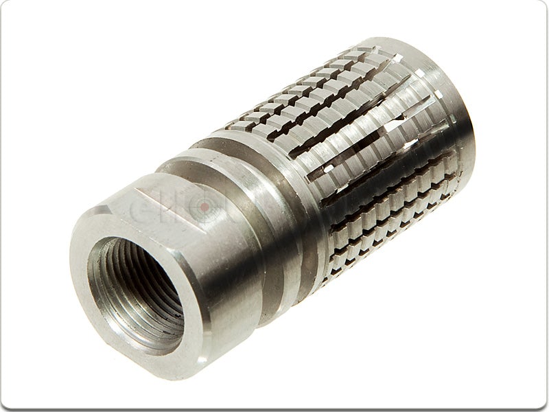 5KU Stainless Triple Tap Muzzle Break (-14mm)