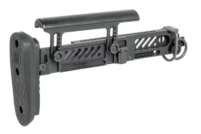 5KU CNC Aluminum PT-1 AK Telescopic Side Folding Buttstock Gen 2 for AK LCT/ GHK/ CYMA AK Airsoft