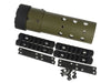 Madbull PRI licensed GIII Round 7 inch Rail w/ Extra Adjustable Rail Sections - OD (Mat. Polymer)