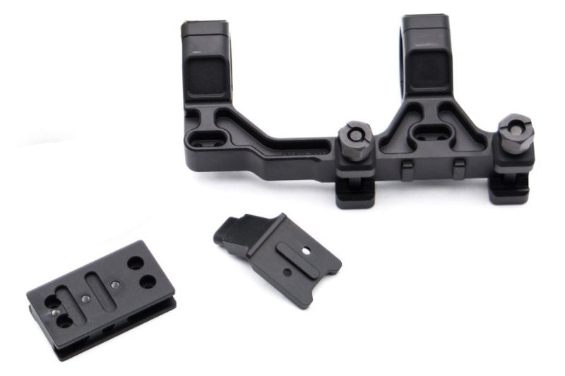 Airsoft Artisan BO Style 30mm Modular Scope Mount for Milspec 1913 Rail System w/ T1/T2 Adapter
