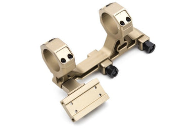 Airsoft Artisan BO Style 30mm Modular Scope Mount for Milspec 1913 Rail System w/ T1/T2 Adapter (DE)