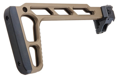 Airsoft Artisan Light Weight Folding Style Stock for SIG Sauer MCX AEG/ M1913 20mm Rail (DE)