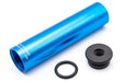 Airsoft Artisan Aluminum Dummy Training Silencer Tube (Blue/ 14mm CCW Thread)