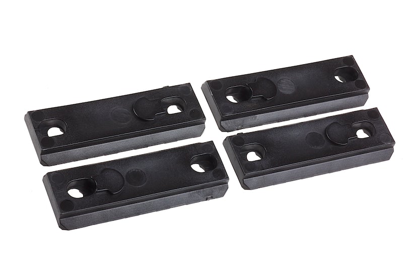 AABB 5-Slot Polymer Rail for KeyMod ( Black )