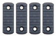 AABB M-LOK Nylon Picatinny Rail Sections 5 Slots (Urban Grey)