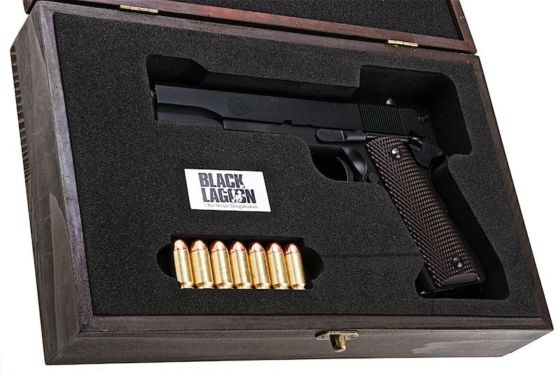 A!CTION Blacklagoon Pistol M1911 .45 Model Gun