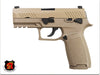 ASIA Electric Guns F18 GBB Airsoft Pistol ( TAN )