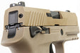 ASIA Electric Guns F18 GBB Airsoft Pistol ( TAN )