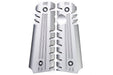 Army Force Aluminum Grip Cover for 1911 GBB Pistol (Grey)