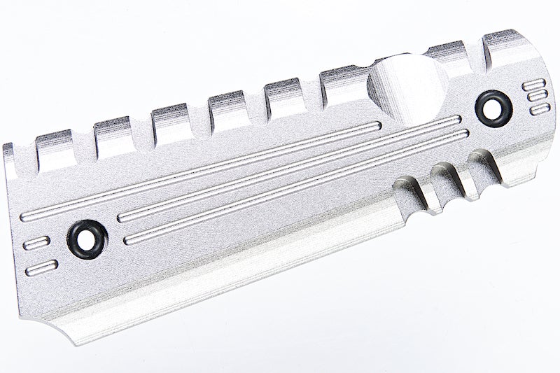 Army Force Aluminum Grip Cover for 1911 GBB Pistol (Grey)
