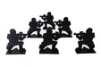 ARMY FORCE Type 1 Army Metal Target (6pcs Set)