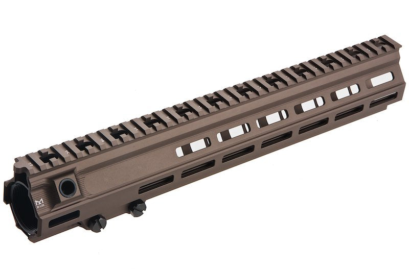 Angry Gun 14.5 inch M110A1 SDMR Mlok Handguard for Marui NGRS AEG/ Umarex (VFC) HK417 GBB,AEG/ (KWA) HK417 GBB (DDC)