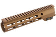 Angry Gun Aluminum MK16 M-Lok 9.3 inch Rail Airsoft Version for AEG/ GBB/ PTW (Sopmod Block III/ DDC)