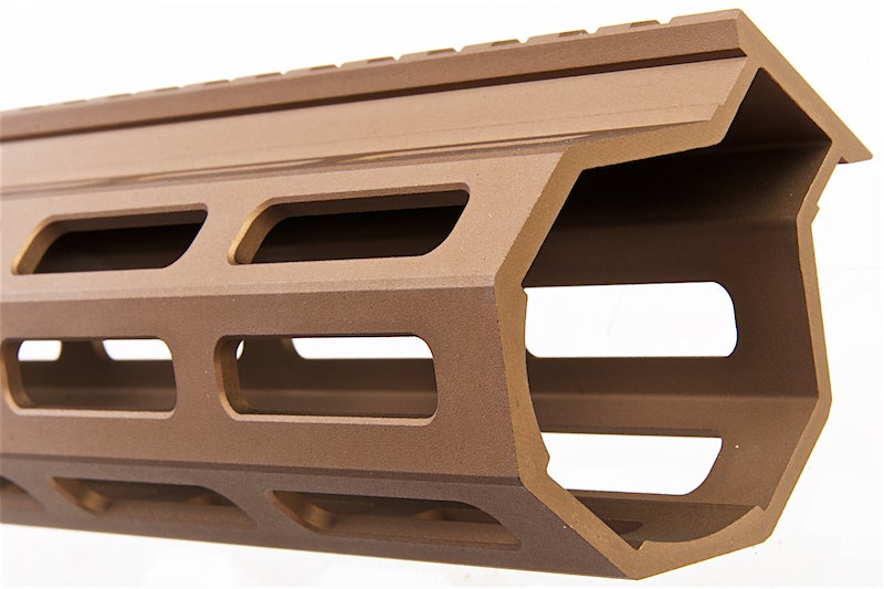 Angry Gun Aluminum MK16 M-Lok 9.3 inch Rail Airsoft Version for AEG/ GBB/ PTW (Sopmod Block III/ DDC)