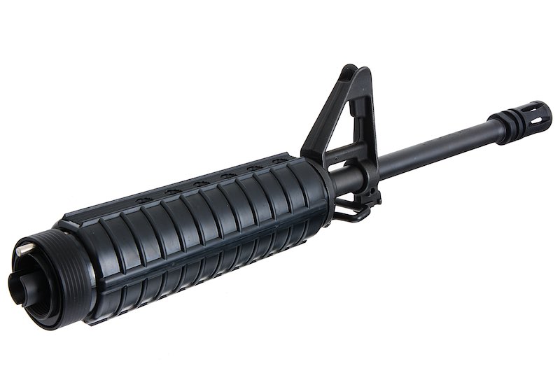 Angry Gun M653 Style Steel 14.5" Outer Barrel Front Set for Marui M4 MWS GBB