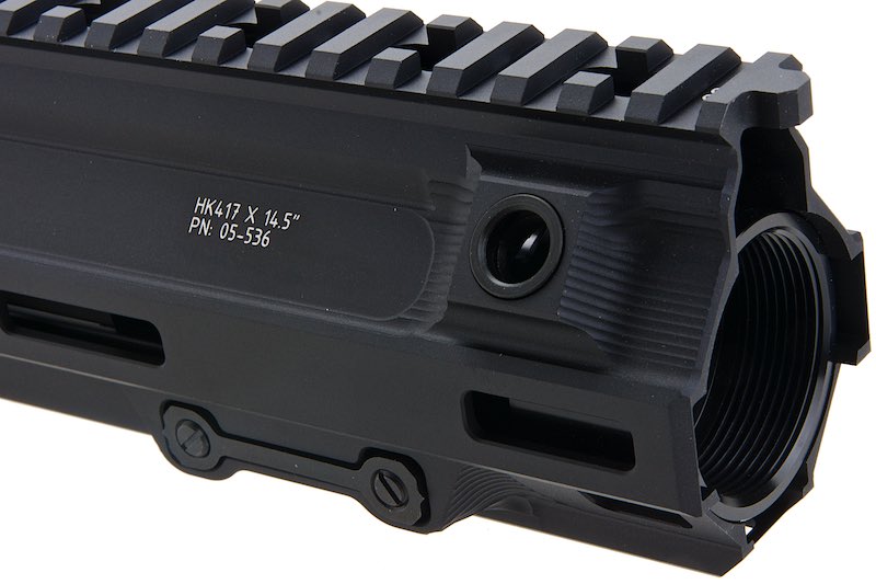 Angry Gun 14.5 inch G Style Mlok Handguard for Marui NGRS AEG/ Umarex (VFC) HK417 GBB,AEG/ (KWA) HK417 GBB