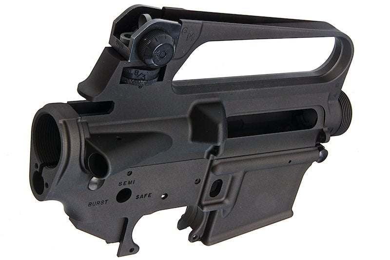 Angry Gun CNC Aluminum Receiver Set For Marui MWS / MTR GBB Rifle (USGI Burst / M16A2 Version)