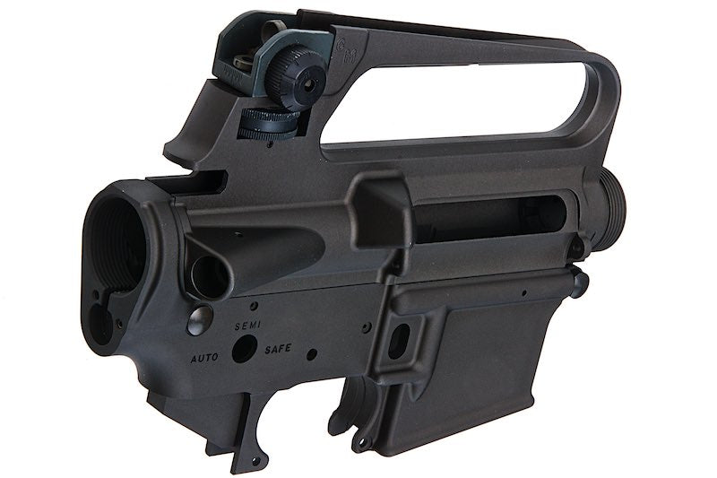 Angry Gun CNC Aluminum Receiver Set For Marui MWS / MTR GBB Rifle (Colt Export Full Auto / M16A2 Version)