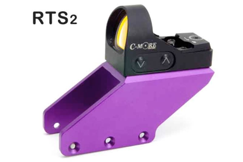 AIP Type 1 RMR / RTS2 Sight Mount For Tokyo Marui Hi Capa Airsoft Guns (Purple)