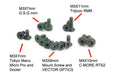 AIP Type 3 Pistol Sight Mount (Gold)
