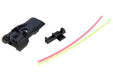 AIP Adjustable Alumimun Front and Rear Sight (Fiber) For TM Hi-Capa 5.1