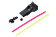 AIP Adjustable Alumimun Front and Rear Sight (Fiber) Ver.2 For TM Hi-Capa 5.1