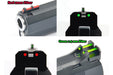 AIP Adjustable Alumimun Front and Rear Sight (Fiber) Ver.2 For TM Hi-Capa 5.1