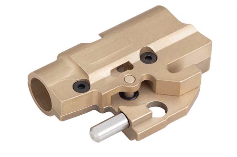 AIP CNC Copper Hop Up Chamber For Tokyo Marui Hi Capa/ 1911 GBB Airsoft Gun (Gold)