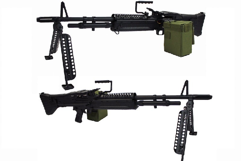 A&K Full Metal M60 Airsoft AEG Light Machine Gun