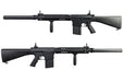 A&K Fulll Metal Fixed Stock SR-25 Airsoft AEG Rifle